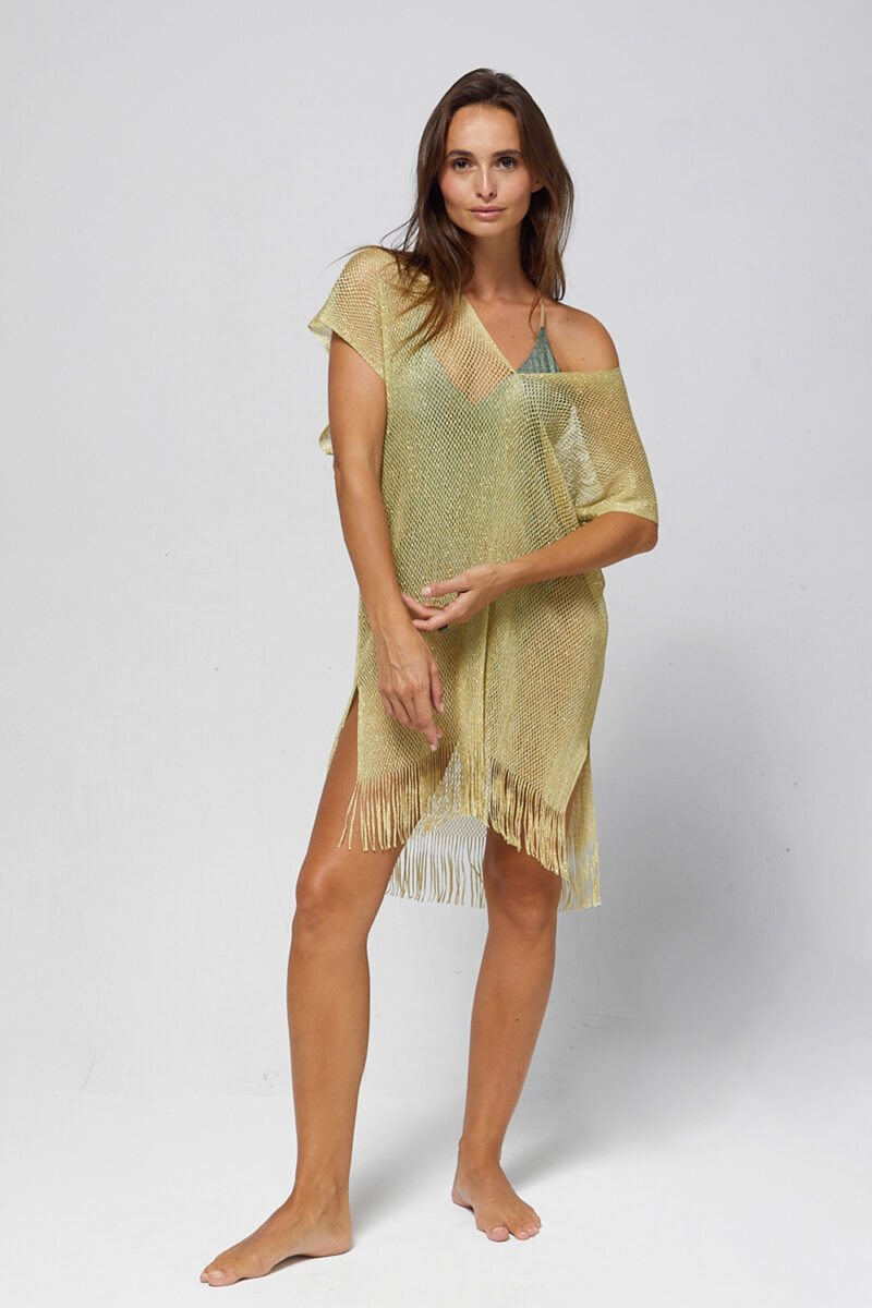 PONCHO_POM_LUREX_GOLD_BELIZA